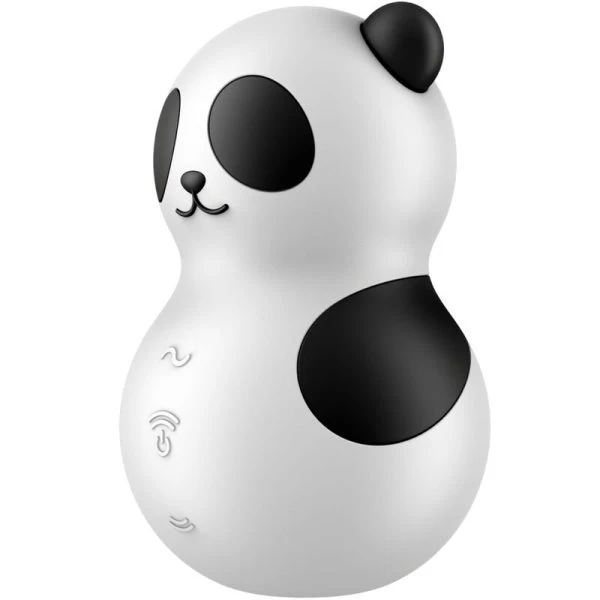 Satisfyer Pocket Panda Opgelegvibrator met Luchtimpulsen