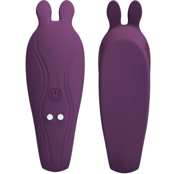 Pretty Love Shey Stimulator & Vibrator met app-afstandsbediening, paars