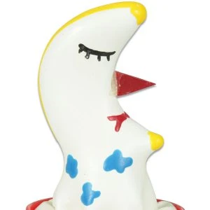 Condomerie Hand-Painted Novelty Condom Moon Unique from Natural Latex