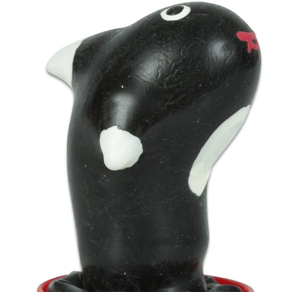 Condomerie Handbemalte Neuheitskondome Orca – Deko-Kondome aus Naturlatex
