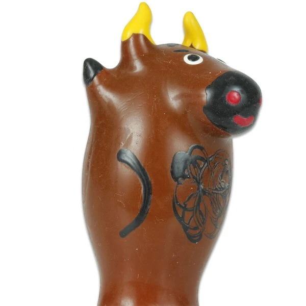 Condomerie Handbeschilderde Nieuweheidscondooms Bull Model 1 Uniek