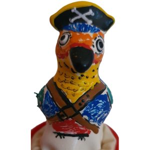 Condomerie Handbemalte Neuheitskondome Captain Parrot Unikat Condomerie Handbemalte Neuheitskondome Captain Parrot Unikat - Afbeelding 1
