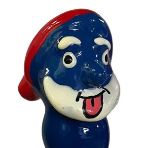 Condomerie Nieuwigheidscondoom handbeschilderd Blauwe OPA Condomerie Nieuwigheidscondoom handbeschilderd Blauwe OPA - Afbeelding 1