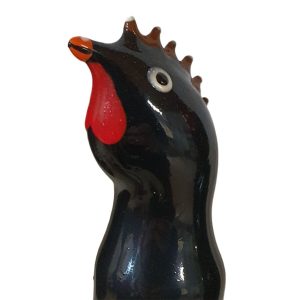 Condomerie Handbemalte Neuheitskondome Schwarzer Hahn Unikat Condomerie Handbemalte Neuheitskondome Schwarzer Hahn Unikat - Afbeelding 1