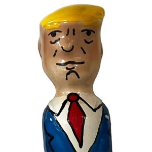 Condomerie handbemalte Neuheitskondome Grumpy Trump als dekoratives Sexspielzeug