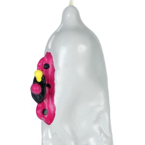 Condomerie Nieuwheidscondoom Motorrad XL handbeschilderd van natuurlatex Condomerie Nieuwheidscondoom Motorrad XL handbeschilderd van natuurlatex - Afbeelding 1