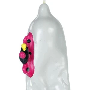 Condomerie Novelty Condom Motorcycle XL hand-painted from natural latex