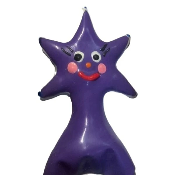 Condomerie Nieuwigheidscondooms handbeschilderd Happy Star XL