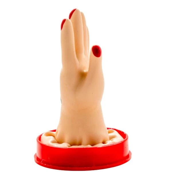 Condomerie handbeschilderde nieuwheidscondooms als decoratief seksspeeltje
