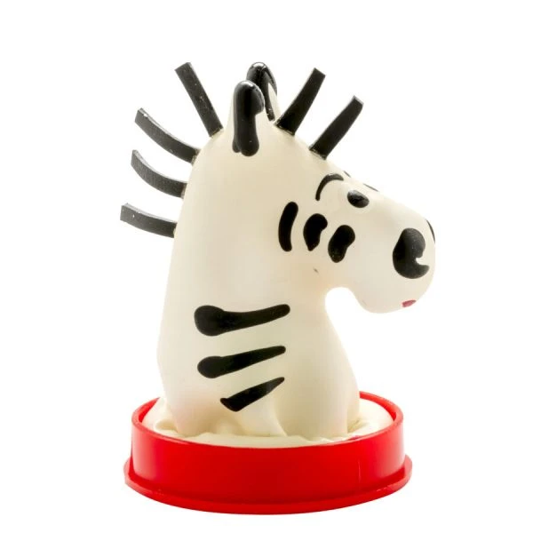 Condomerie nieuwheidscondooms handbeschilderd Zebra