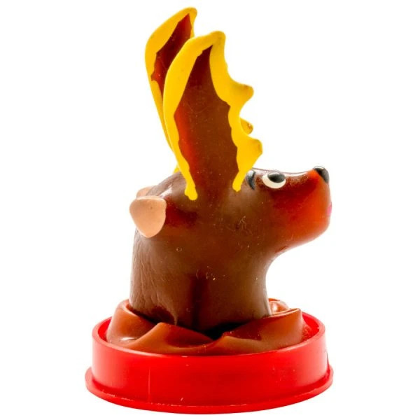Condomerie Handbemalte Neuheitskondome Rentier aus Naturlatex