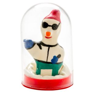 Condomerie Handbemalte Neuheitskondome Snowboarder XL Unikat Condomerie Handbemalte Neuheitskondome Snowboarder XL Unikat - Afbeelding 1
