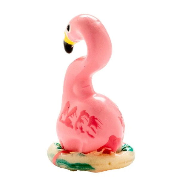 Condomerie Nieuwheidscondoom handbeschilderd Flamingo Pink