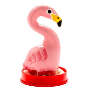Condomerie Nieuwheidscondoom handbeschilderd Flamingo Pink Condomerie Nieuwheidscondoom handbeschilderd Flamingo Pink - Afbeelding 2