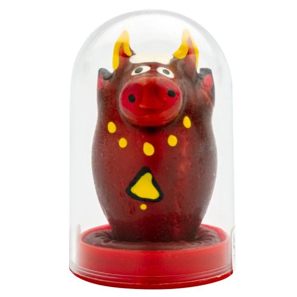 Condomerie Handbeschilderde Nieuweheidscondooms Bull Model 1 Uniek