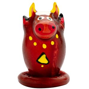 Condomerie Handbeschilderde Nieuweheidscondooms Bull Model 1 Uniek Condomerie Handbeschilderde Nieuweheidscondooms Bull Model 1 Uniek - Afbeelding 4