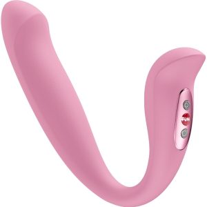 Fun Factory Veloce Dubbele luchtpuls-vibrator met stootfunctie Roze Fun Factory Veloce Dubbele luchtpuls-vibrator met stootfunctie Roze - Afbeelding 1