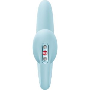 Fun Factory STRONIC PULSE CRESCENDO Opvangvibrator met dubbele stimulatie ijsblauw Fun Factory STRONIC PULSE CRESCENDO Opvangvibrator met dubbele stimulatie ijsblauw - Afbeelding 3