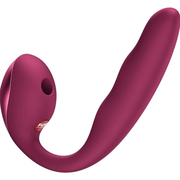 Fun Factory Stronic Pulse Allegro dubbele luchtpulsvibrator wijnrood