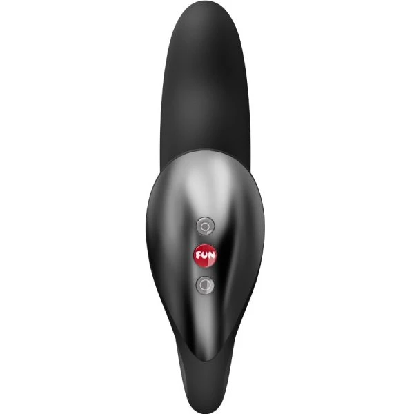 Fun Factory Allegro opzetvibrator met stoot- en luchtpulsstimulatie zwart