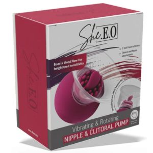 She.E.O tepel- en clitorispomp met vibratie en rotatie She.E.O tepel- en clitorispomp met vibratie en rotatie - Afbeelding 5