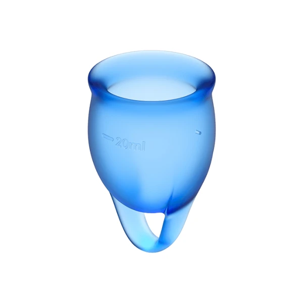 Satisfyer Menstruatiecups Set met 2 Cups, medisch siliconen