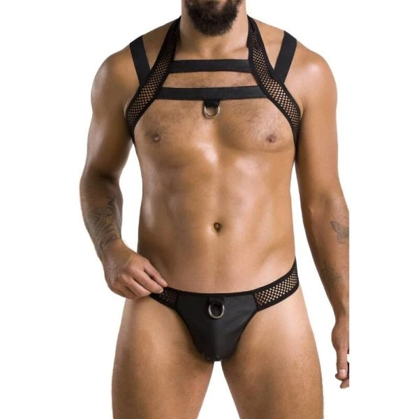 Passion Jacob Dessous-set van polyurethaan en polyester voor mannen