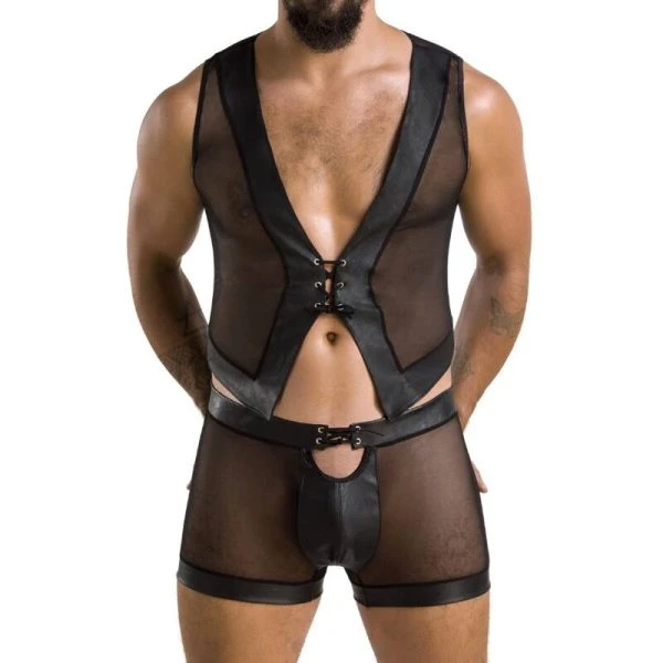 Passion String-Tanga William Zwart voor heren Passion String-Tanga William Zwart voor heren