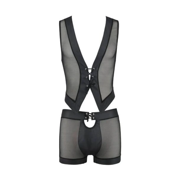 Passion String-Tanga William Zwart voor heren Passion String-Tanga William Zwart voor heren