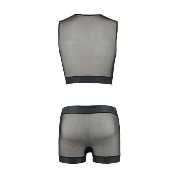 Passion String-Tanga William Zwart voor heren Passion String-Tanga William Zwart voor heren