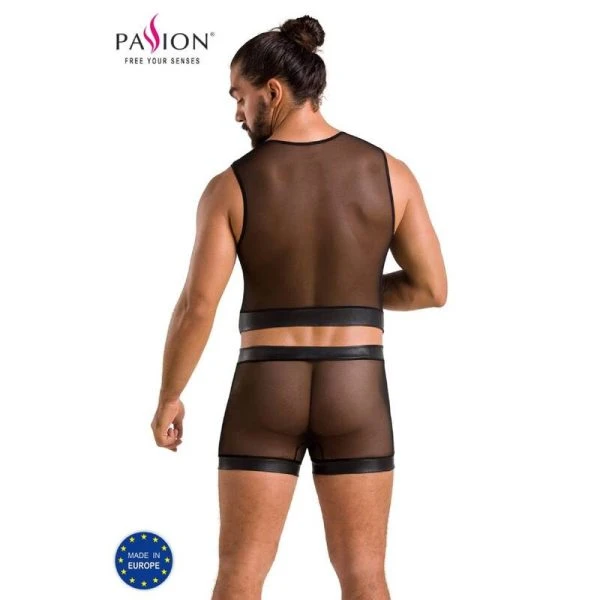 Passion String-Tanga William Zwart voor heren Passion String-Tanga William Zwart voor heren