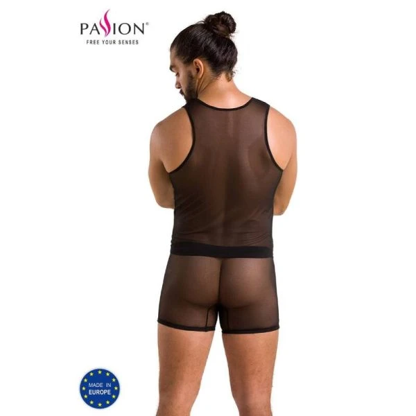 Passion Herenlingerie Set Oscar in Zwart