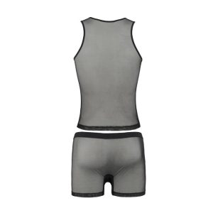 Passion Herenlingerie Set Oscar in Zwart Passion Herenlingerie Set Oscar in Zwart - Afbeelding 4