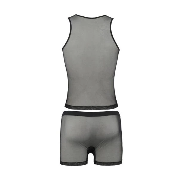 Passion Herenlingerie Set Oscar in Zwart