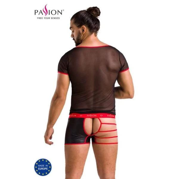Passion 055 Set voor mannen in het zwart