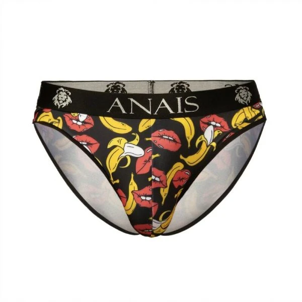 Anais Luxury Lingerie Herren-Slip met Bananendruk, Lycra