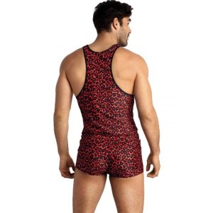 Anais Luxury Lingerie Tribal Top voor mannen in zachte microvezel met animalprint Anais Luxury Lingerie Tribal Top voor mannen in zachte microvezel met animalprint - Afbeelding 2