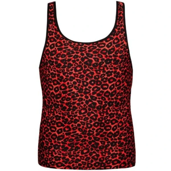 Anais Luxury Lingerie Tribal Top voor mannen in zachte microvezel met animalprint
