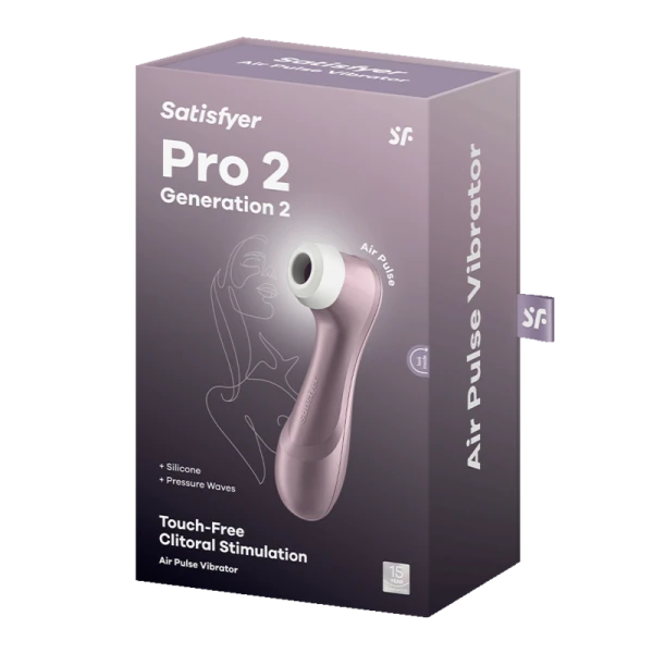 Satisfyer PRO 2 Air Pulse Stimulator with Pressure Waves Satisfyer PRO 2 Air Pulse Stimulator with Pressure Waves