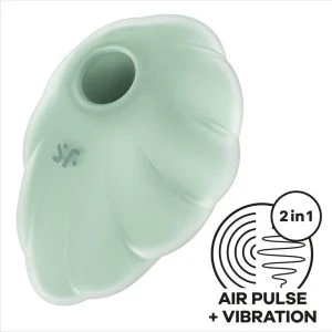 Satisfyer Cloud Dancer Pressure Wave Vibrator with Air Pulse Technology