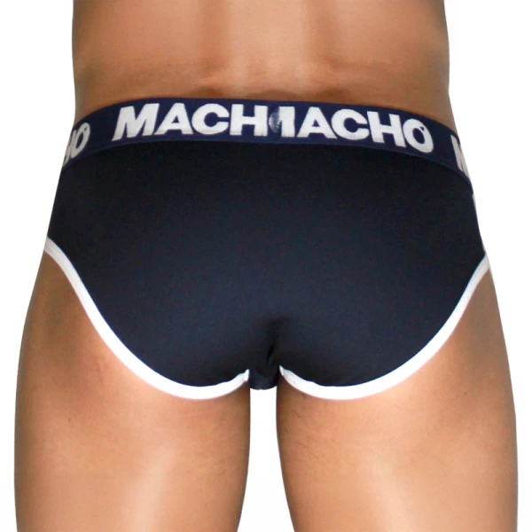 Macho Underwear klassieke herenslips marineblauw met push-up cup