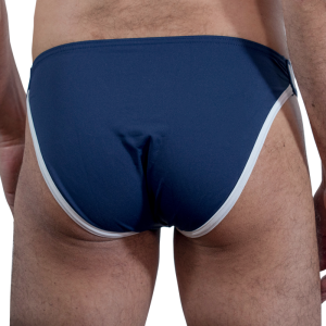 Macho Underwear Donkerblauwe zijslip met push-up-cup Macho Underwear Donkerblauwe zijslip met push-up-cup - Afbeelding 3