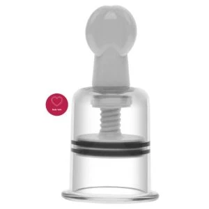 She.E.O zuignap voor tepels en clitoris met handmatig vacuümsysteem