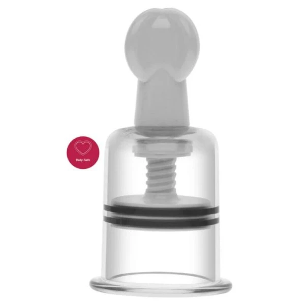 She.E.O zuignap voor tepels en clitoris met handmatig vacuümsysteem