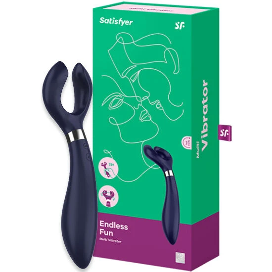 Satisfyer Endless FUN Multi Vibrator 3 mit 3 Motoren und 10 Programmen