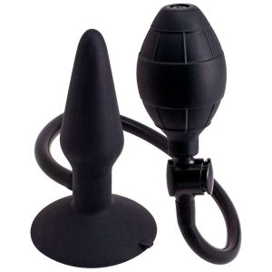 Seven Creations opblaasbare anaalplug S met handpomp Seven Creations opblaasbare anaalplug S met handpomp - Afbeelding 1