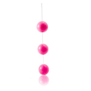 Baile Analkogel-set met 3 kogels, 34 mm, roze Baile Analkogel-set met 3 kogels, 34 mm, roze - Afbeelding 2