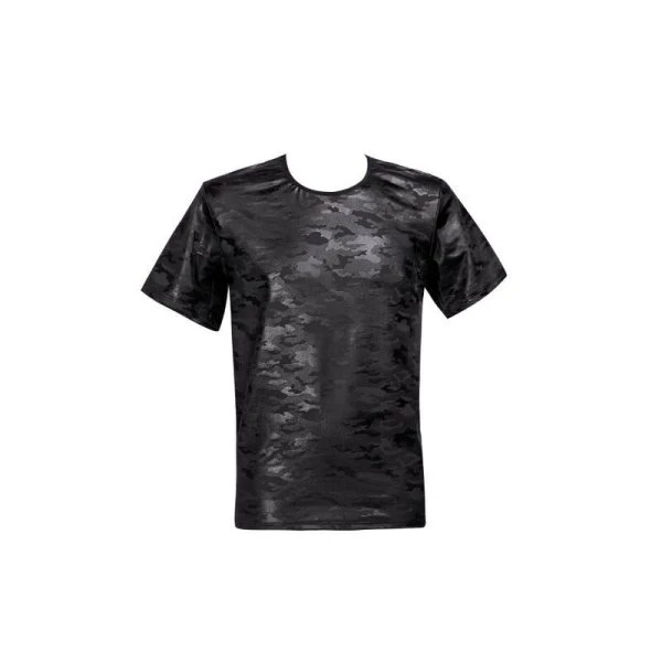 Anais Luxury Lingerie Elektro T-Shirt met Military-Print