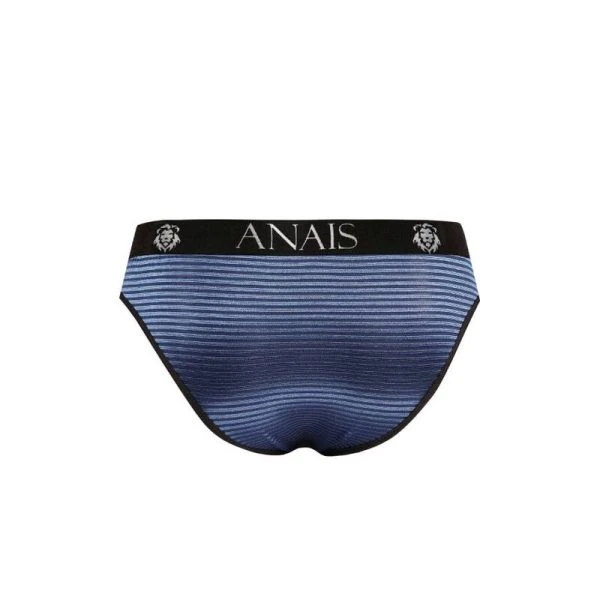 Anais Luxury Lingerie Herren-Slip Naval uit tule met satijnen strepen Anais Luxury Lingerie Herren-Slip Naval uit tule met satijnen strepen