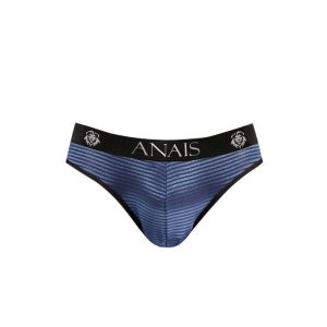 Anais Luxury Lingerie Herren-Slip Naval uit tule met satijnen strepen Anais Luxury Lingerie Herren-Slip Naval uit tule met satijnen strepen - Afbeelding 3